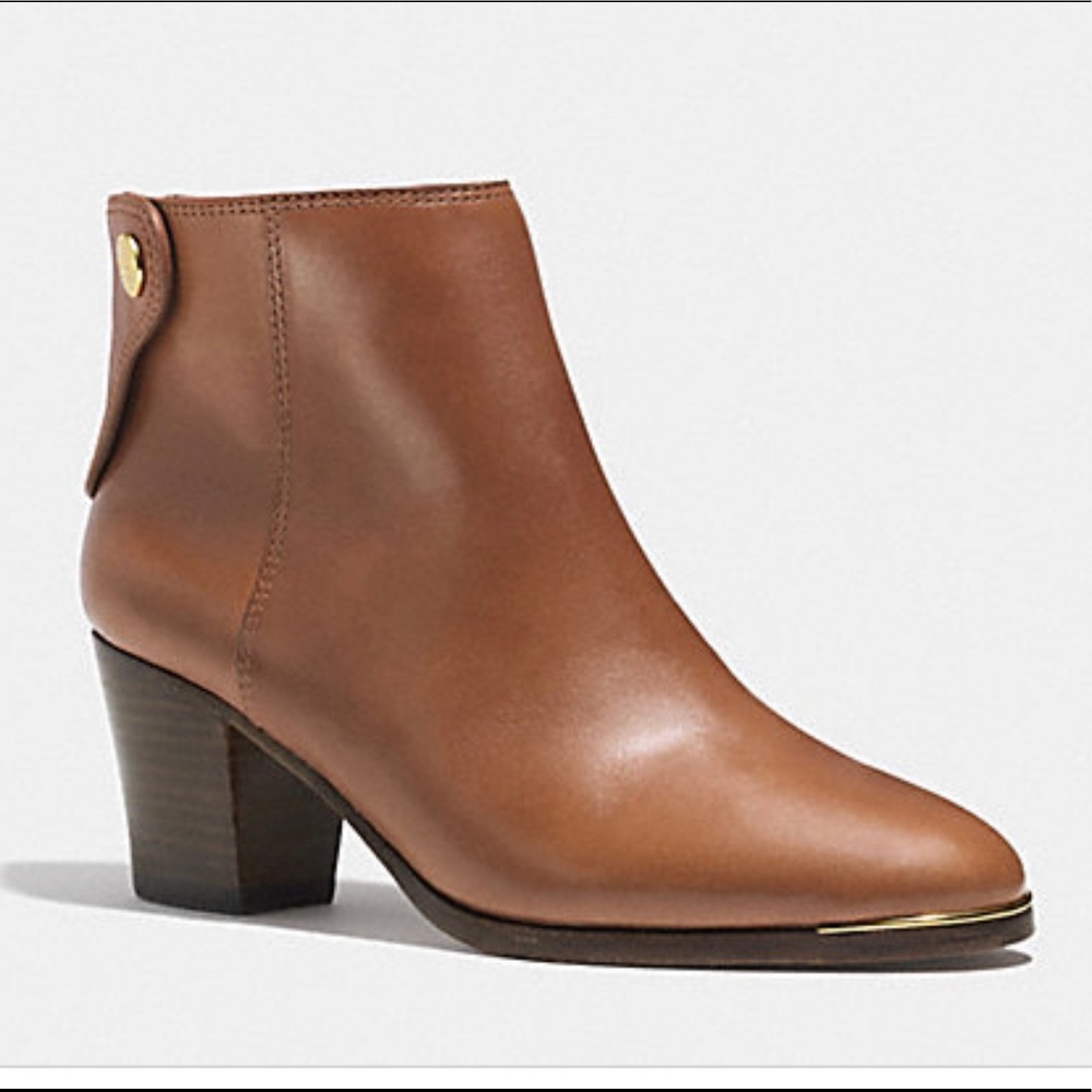 Coach Waldorf Booties Sz 7.5